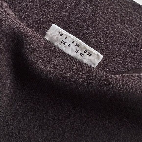 Akris Punto Stretch Viscose Knit Black Sleeveless Shell Tank w/ Crystal Detail 4 - Picture 12 of 14